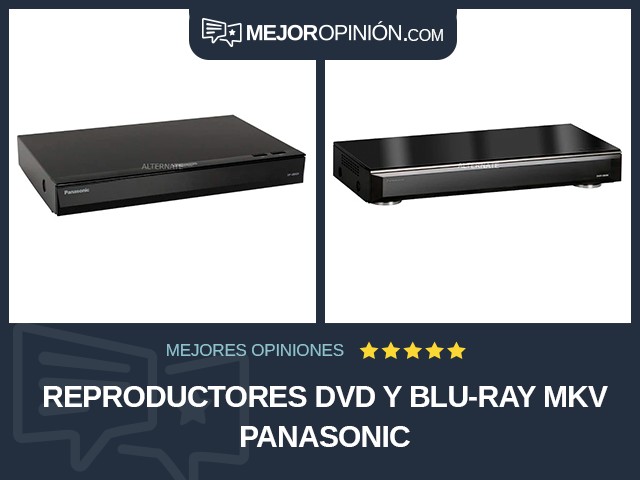 Reproductores DVD y Blu-ray MKV Panasonic