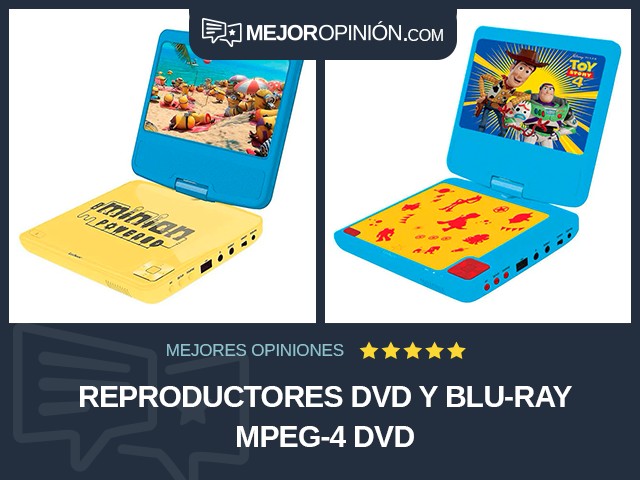 Reproductores DVD y Blu-ray MPEG-4 DVD
