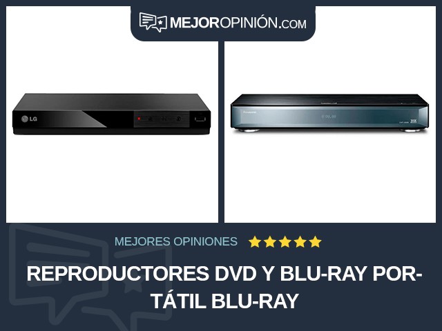 Reproductores DVD y Blu-ray Portátil Blu-ray