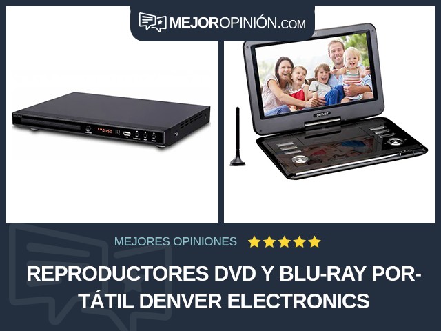 Reproductores DVD y Blu-ray Portátil Denver Electronics