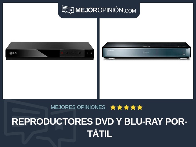 Reproductores DVD y Blu-ray Portátil