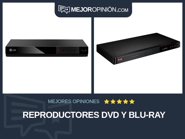 Reproductores DVD y Blu-ray