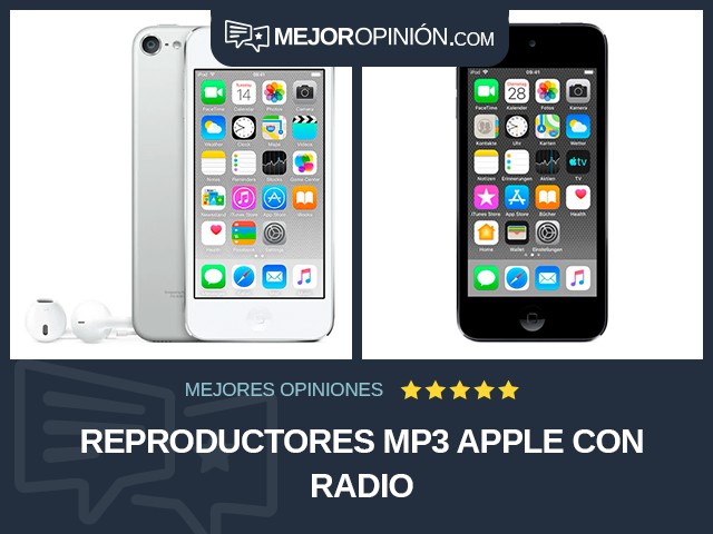 Reproductores MP3 Apple Con radio
