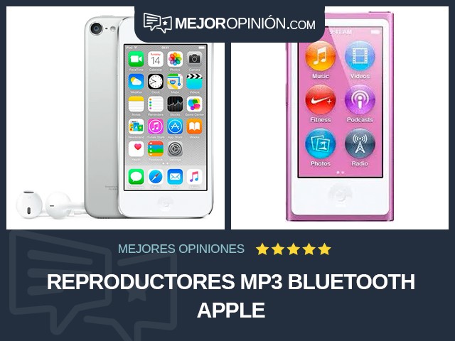 Reproductores MP3 Bluetooth Apple