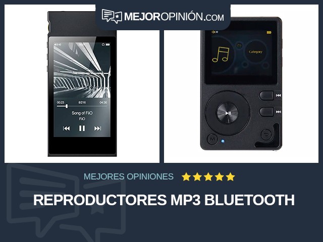 Reproductores MP3 Bluetooth