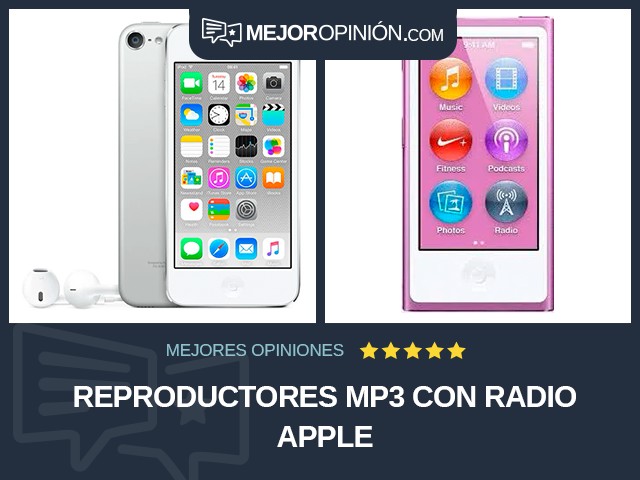 Reproductores MP3 Con radio Apple