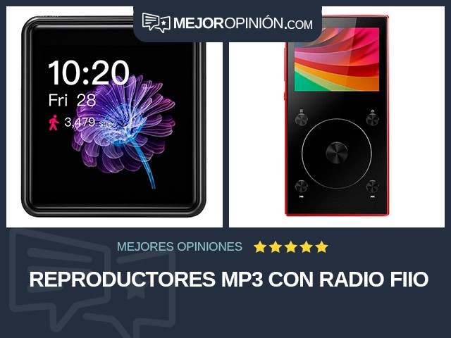 Reproductores MP3 Con radio FiiO