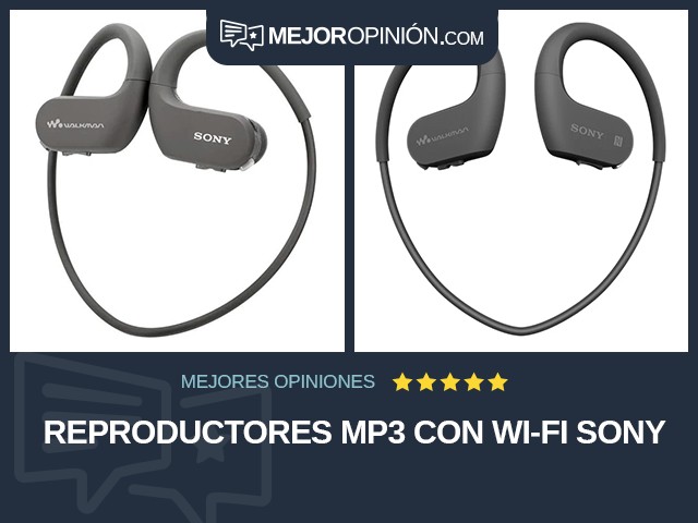 Reproductores MP3 Con Wi-Fi Sony