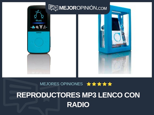 Reproductores MP3 Lenco Con radio