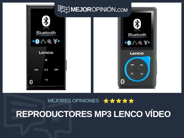 Reproductores MP3 Lenco Vídeo