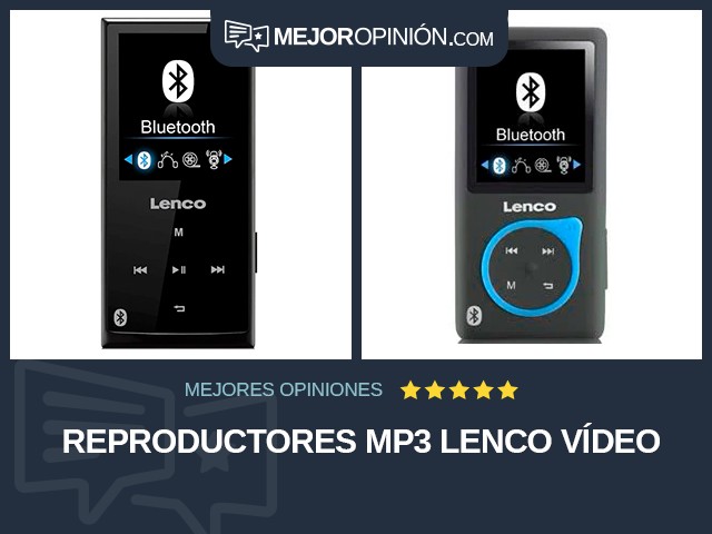 Reproductores MP3 Lenco Vídeo
