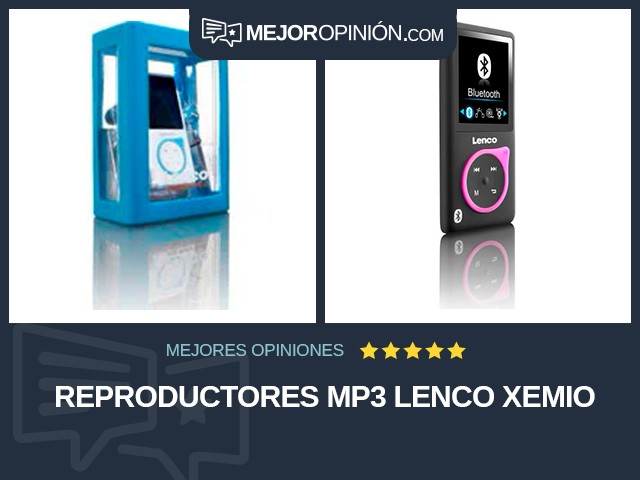 Reproductores MP3 Lenco XEMIO