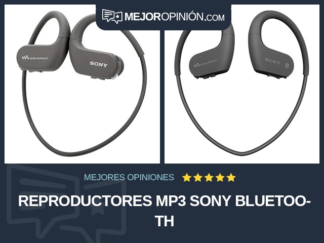 Reproductores MP3 Sony Bluetooth