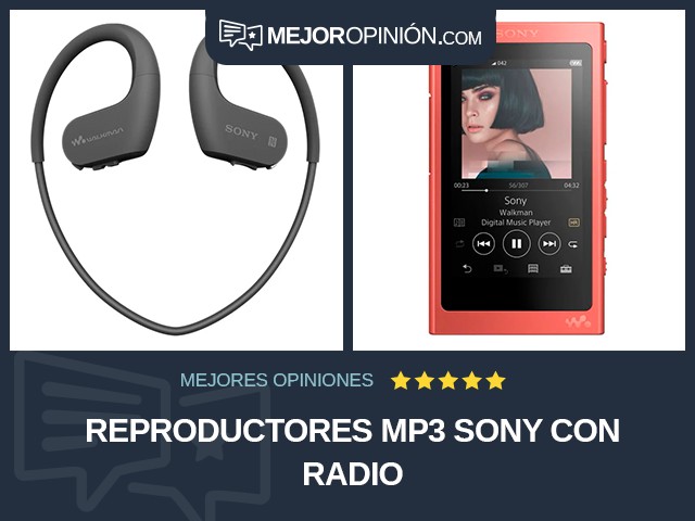 Reproductores MP3 Sony Con radio