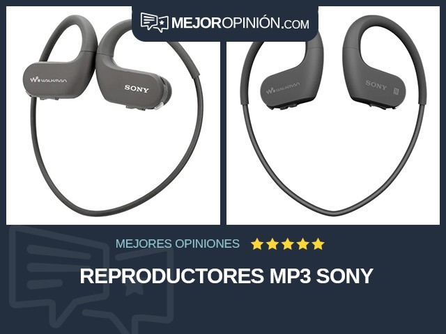 Reproductores MP3 Sony