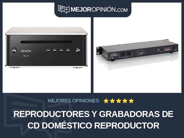 Reproductores y grabadoras de CD Doméstico Reproductor