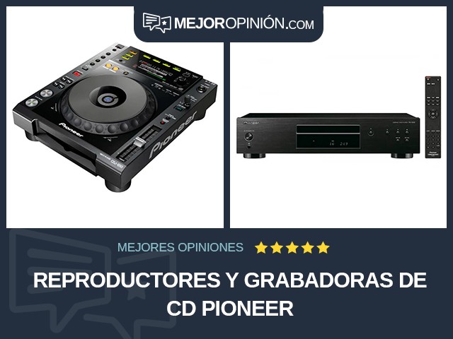 Reproductores y grabadoras de CD Pioneer