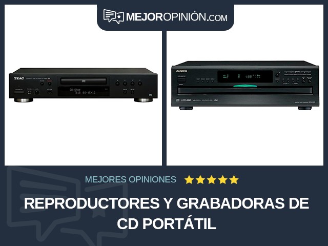 Reproductores y grabadoras de CD Portátil