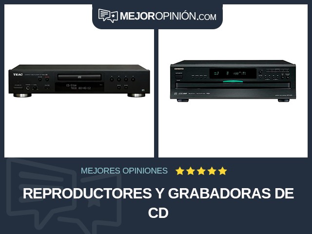 Reproductores y grabadoras de CD