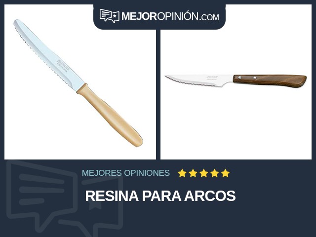 Resina para arcos