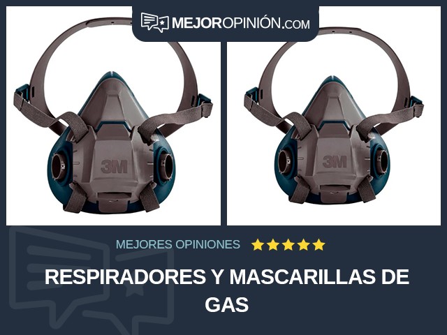 Respiradores y mascarillas de gas