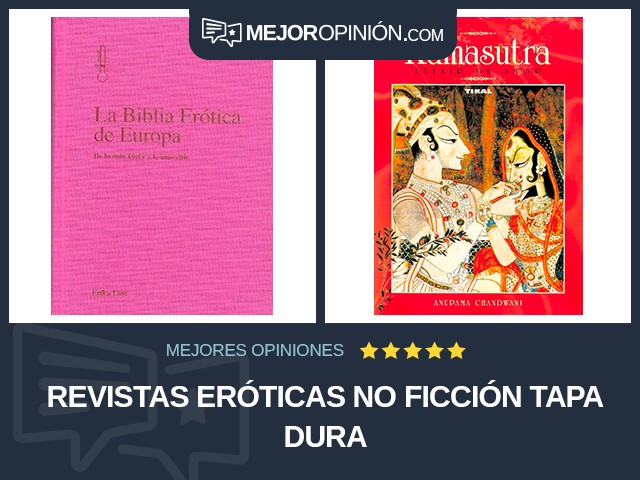 Revistas eróticas No ficción Tapa dura