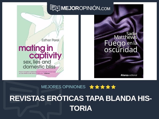 Revistas eróticas Tapa blanda Historia