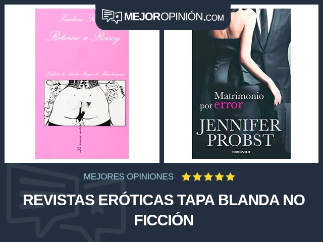 Revistas eróticas Tapa blanda No ficción