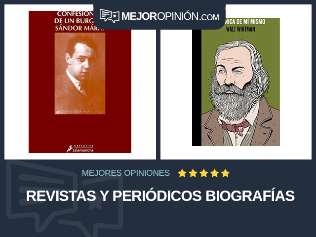 Revistas y periódicos Biografías