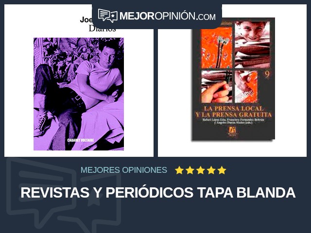 Revistas y periódicos Tapa blanda