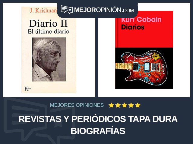 Revistas y periódicos Tapa dura Biografías