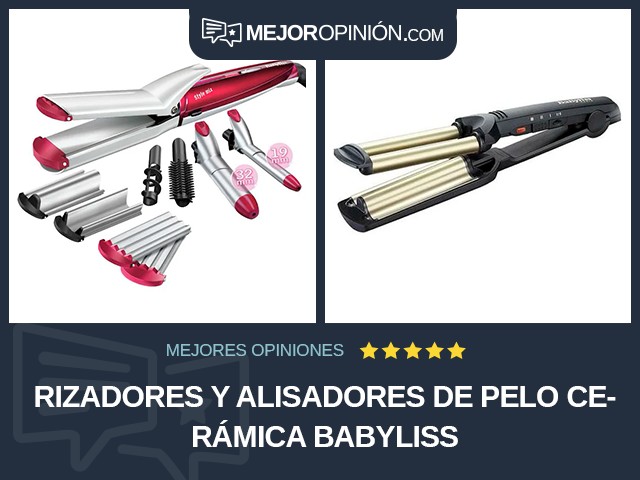 Rizadores y alisadores de pelo Cerámica BaByliss