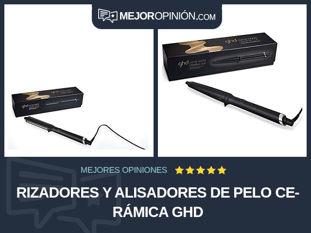 Rizadores y alisadores de pelo Cerámica ghd