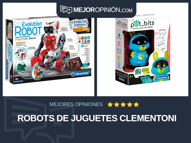 Robots de juguetes Clementoni
