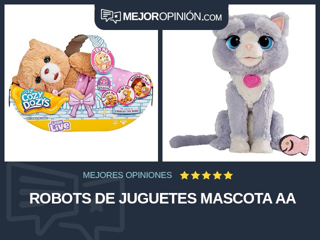 Robots de juguetes Mascota AA