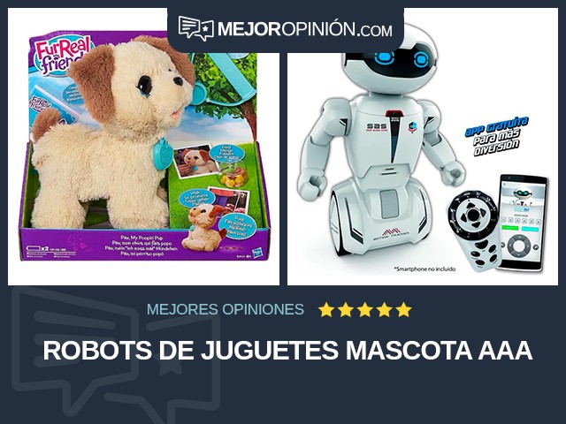 Robots de juguetes Mascota AAA