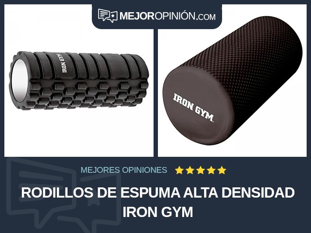 Rodillos de espuma Alta densidad Iron Gym