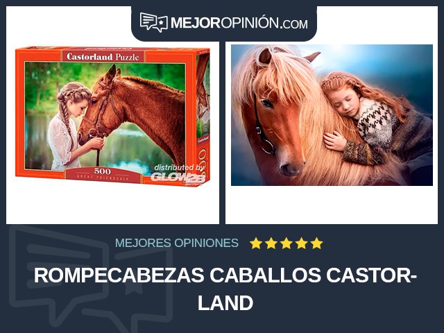 Rompecabezas Caballos Castorland