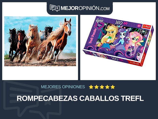 Rompecabezas Caballos Trefl