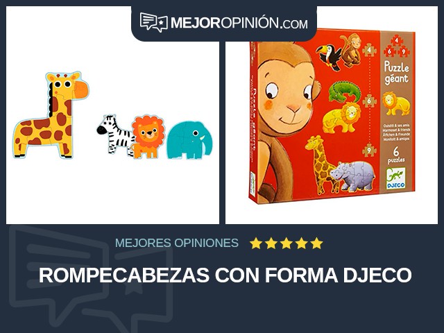 Rompecabezas Con forma Djeco