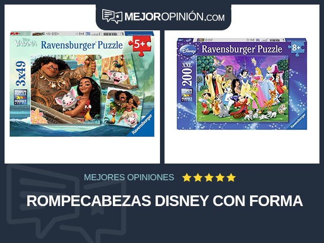 Rompecabezas Disney Con forma