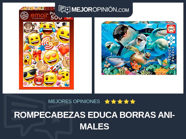 Rompecabezas Educa Borras Animales