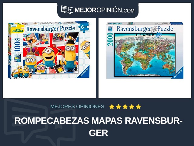 Rompecabezas Mapas Ravensburger
