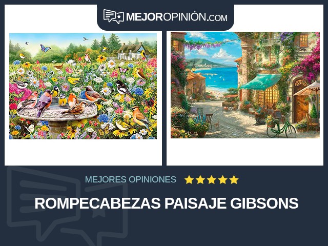 Rompecabezas Paisaje Gibsons