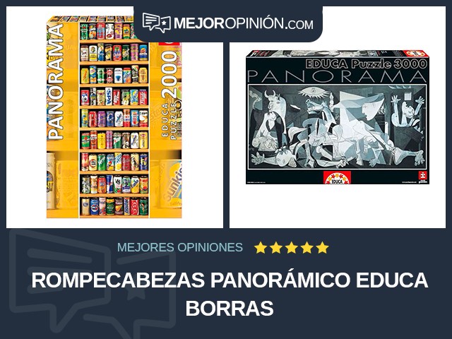 Rompecabezas Panorámico Educa Borras