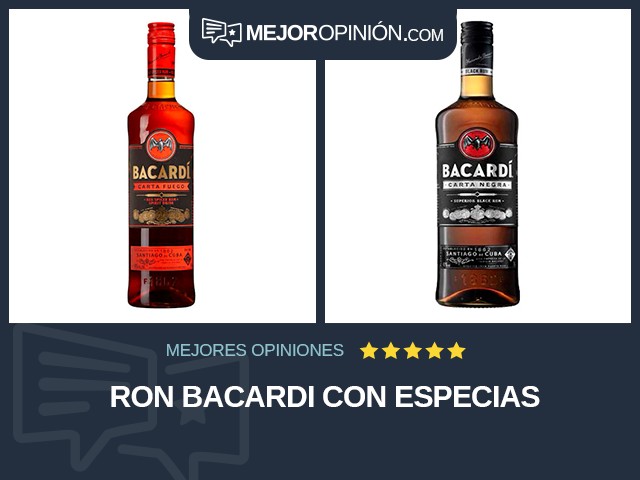 Ron Bacardi Con especias