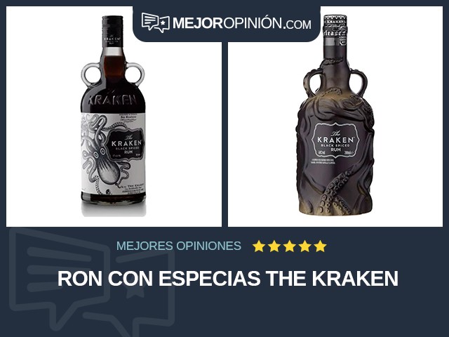 Ron Con especias The Kraken