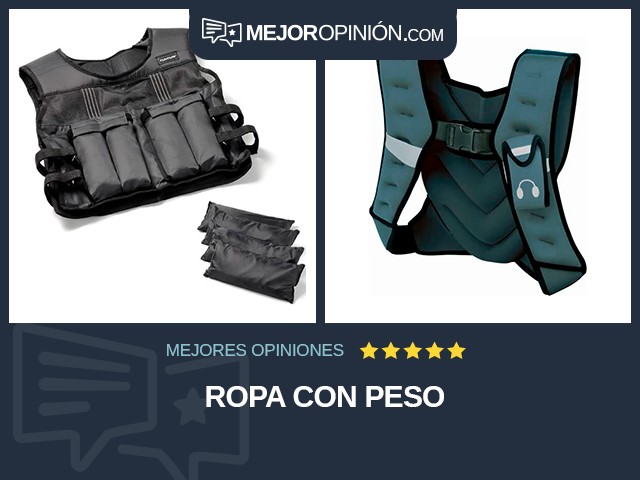 Ropa con peso