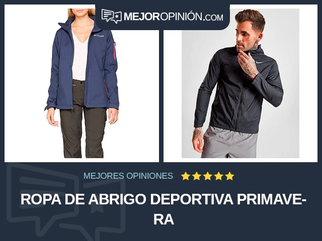 Ropa de abrigo Deportiva Primavera