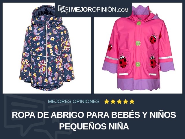 Ropa de abrigo para bebés y niños pequeños Niña